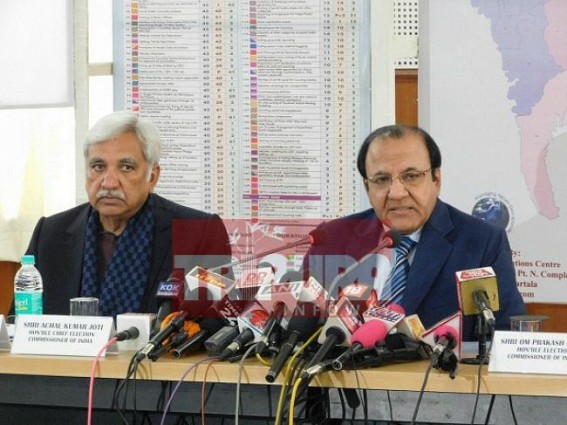 EC calls for mass-awareness on EVM, VVPAT uses in Tripura